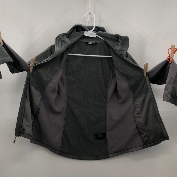 The North Face Womens Black Long Sleeve Pockets Full Zip Hooded Jacket Size SP - Picture 5 of 7